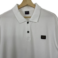 Load image into Gallery viewer, Paul and Shark White Short Sleeved Polo - Extra Large (XL) PTP 21.75&quot;
