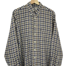 Load image into Gallery viewer, Aquascutum House Check Long Sleeved Shirt - Medium (M) PTP 24&quot;
