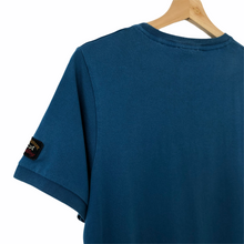 Load image into Gallery viewer, Paul and Shark Blue Short Sleeved Logo T-Shirt - Large (L) PTP 19&quot;
