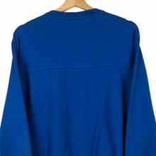 Load image into Gallery viewer, Paul and Shark Blue Crew Neck Pocket Logo Sweater - Large (L) PTP 23.5&quot;
