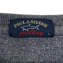 Load image into Gallery viewer, Paul and Shark Grey Crew Neck Sweater - Large (L) PTP 20.5&quot;
