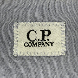 C.P Company Lilac Short Sleeved Logo T-Shirt - Medium (M) PTP 20"