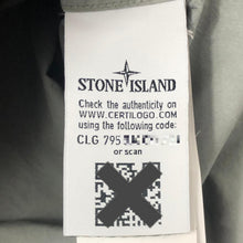 Load image into Gallery viewer, Stone Island Grey Button Up Lightweight Overshirt - Large (L) PTP 20&quot;
