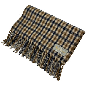 Aquascutum Classic House Check Pure Lambswool Scarf - One Size Fits All