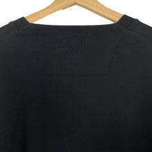 Load image into Gallery viewer, C.P Company Black Crew Neck Logo Sweater - Extra Large (XL) PTP 22&quot;
