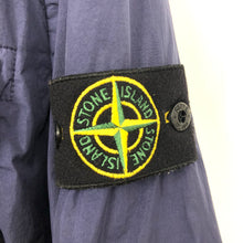 Load image into Gallery viewer, Stone Island Purple Zip Up Overshirt - Large (L) PTP 20.5&quot;
