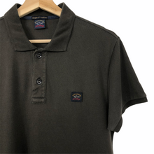 Load image into Gallery viewer, Paul and Shark Khaki / Brown Short Sleeved Polo - Large (L) PTP 19.5&quot;
