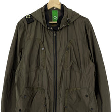 Load image into Gallery viewer, Ma.Strum Green Multi Pocket Hooded Lightweight Jacket - Extra Large (XL) PTP 24.5&quot;
