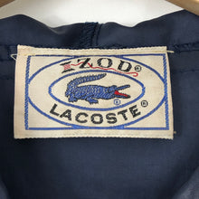 Load image into Gallery viewer, Vintage Lacoste Izod Navy Half Zip Cagoule - Large (L) PTP 25.75&quot;
