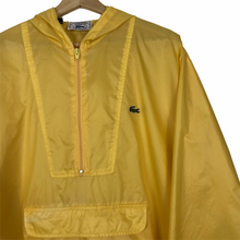 Load image into Gallery viewer, Vintage Yellow Lacoste Izod Half Zip Cagoule - Extra Large (XL) PTP 26.75&quot;
