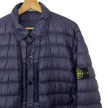 Load image into Gallery viewer, Stone Island Quilted Micro Yarn Down Puffer Overshirt - Double Extra Large (XXL) PTP 24.75&quot;
