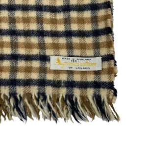 Aquascutum Classic House Check 100% Wool Scarf - One Size Fits All