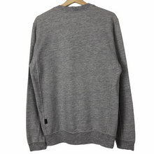 Load image into Gallery viewer, Stone Island Grey Crew Neck Compass Logo Sweater - Medium (M) PTP 20.5&quot;
