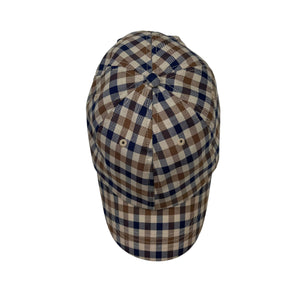 Aquascutum House Check Adjustable Cap  - One Size Fits All