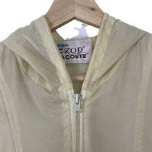 Load image into Gallery viewer, Vintage Pastel Yellow Lacoste Izod Half Zip Cagoule - Extra Large (XL) PTP 26.75&quot;
