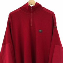 Load image into Gallery viewer, Paul and Shark Red Bretagne Half Zip Pullover - Extra Large (XL) PTP 26.5&quot;
