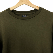 Load image into Gallery viewer, Paul and Shark Khaki Crew Neck Sweater - Large (L) PTP 22.5&quot;
