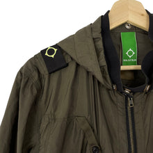 Load image into Gallery viewer, Ma.Strum Green Multi Pocket Hooded Lightweight Jacket - Extra Large (XL) PTP 24.5&quot;
