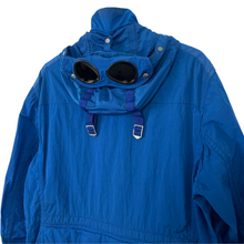 Load image into Gallery viewer, C.P Company Blue Multi Pocket Nysack Goggle Jacket - 54 PTP 23.5&quot;
