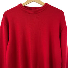 Load image into Gallery viewer, Paul and Shark Bretagne Red Crew Neck Sweater - Small (S) PTP 21&quot;
