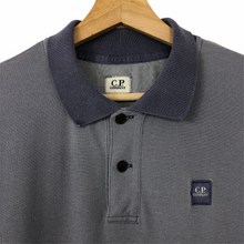 Load image into Gallery viewer, C.P Company Purple Short Sleeved Polo - Large (L) PTP 21.25&quot;
