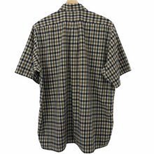 Load image into Gallery viewer, Aquascutum House Check Short Sleeved Shirt - Large (L) PTP 24.5&quot;
