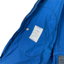 Load image into Gallery viewer, C.P Company Blue Multi Pocket Nysack Goggle Jacket - 54 PTP 23.5&quot;
