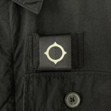 Load image into Gallery viewer, Ma.Strum Black Button Up Multi Pocket Overshirt - Medium (M) PTP 23.5&quot;
