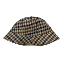 Load image into Gallery viewer, Aquascutum House Check / Beige Reversible Bucket Hat - One Size Fits All
