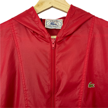 Load image into Gallery viewer, Vintage Red Lacoste Izod Half Zip Cagoule - Medium (M) PTP 22.75&quot;
