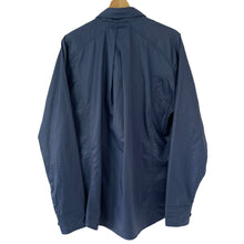 Load image into Gallery viewer, Ma.Strum Navy Blue Button Up Multi Pocket Overshirt - Extra Large (XL) PTP 24.75&quot;
