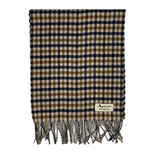 Load image into Gallery viewer, Aquascutum Classic House Check 100% Lambswool Scarf - One Size Fits All
