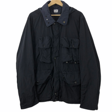 Load image into Gallery viewer, C.P Company Dark Navy Multi Pocket Goggle Jacket - 54 PTP 24.25&quot;
