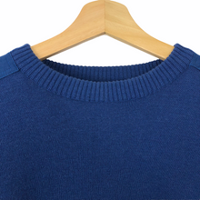 Load image into Gallery viewer, Vintage Blue Paul and Shark Bretagne Sweater - Medium (M) PTP 24&quot;
