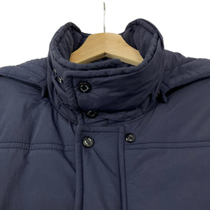 Ma.Strum Navy Hooded Harrier Field Gilet Body Warmer - Medium (M) PTP 22.5"