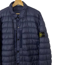 Load image into Gallery viewer, Stone Island Quilted Micro Yarn Down Puffer Overshirt - Double Extra Large (XXL) PTP 24.75&quot;
