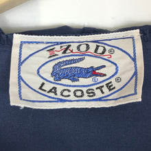 Load image into Gallery viewer, Vintage Navy Lacoste Izod Half Zip Cagoule - Large (L) PTP 25.25&quot;
