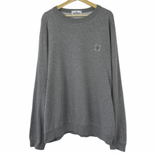 Load image into Gallery viewer, Stone Island Grey Crew Neck Logo Sweater - Triple Extra Large (XXXL) PTP 29.75&quot;
