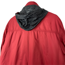 Load image into Gallery viewer, Paul and Shark Red Hooded Shimmer Jacket - Large (L) PTP 24.75&quot;
