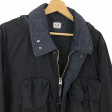 Load image into Gallery viewer, C.P Company Dark Navy Multi Pocket Goggle Jacket - 54 PTP 24.25&quot;
