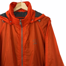 Load image into Gallery viewer, Paul and Shark Orange Nylon Full Zip Hooded Jacket - Large (L) PTP 23.75&quot;
