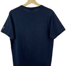 Load image into Gallery viewer, Paul and Shark Navy Short Sleeved Logo T-Shirt - Medium (M) PTP 19.75&quot;
