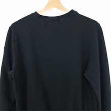 Load image into Gallery viewer, Paul and Shark Black Crew Neck Logo Sweater - Medium (M) PTP 21&quot;
