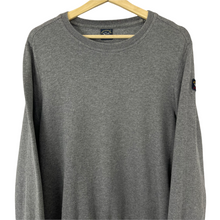 Load image into Gallery viewer, Paul and Shark Grey Crew Neck Sweater - Medium (M) PTP 20.75&quot;
