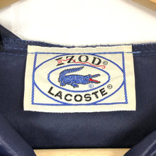 Load image into Gallery viewer, Vintage Dark Navy Lacoste Izod Half Zip Cagoule - Extra Large (XL) PTP 26.75&quot;
