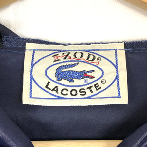 Vintage Dark Navy Lacoste Izod Half Zip Cagoule - Extra Large (XL) PTP 26.75"