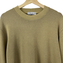 Load image into Gallery viewer, Stone Island Crew Neck Embroidered Logo Sweater - Large (L) PTP 22&quot;
