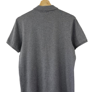 Paul and Shark Grey Short Sleeved Polo - Medium (M) PTP 19.75"