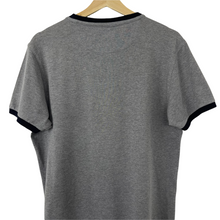 Load image into Gallery viewer, Paul and Shark Grey Short Sleeved Logo T-Shirt - Large (L) PTP 20.75&quot;
