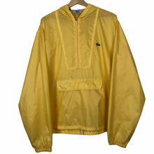 Load image into Gallery viewer, Vintage Yellow Lacoste Izod Half Zip Cagoule - Extra Large (XL) PTP 26.75&quot;
